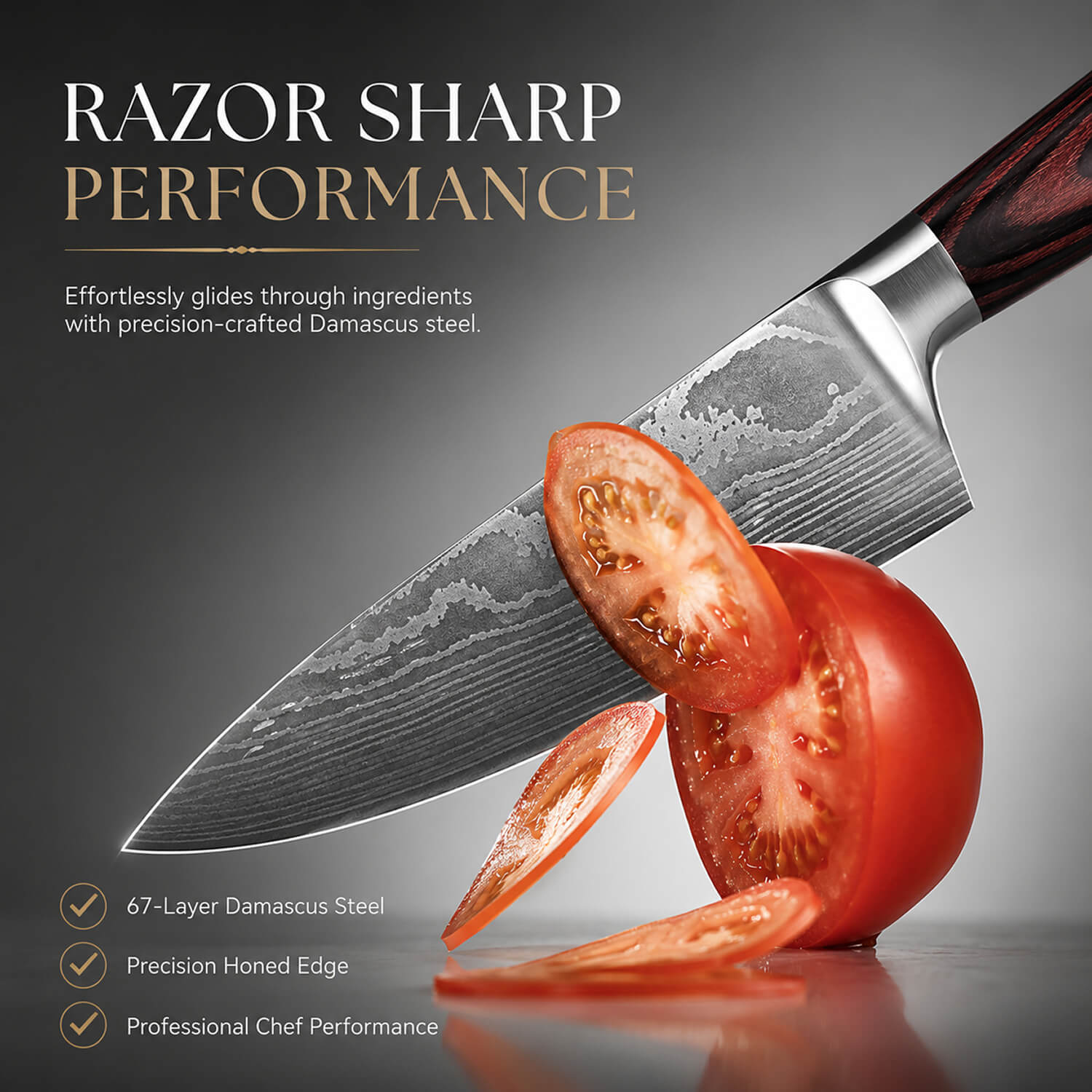 Vigor Home Titanium Knives